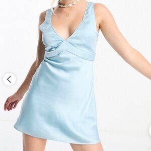 Abercrombie & Fitch Light Blue Mini Dress